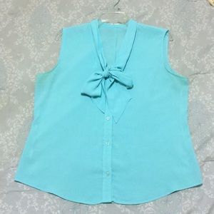 Light blue blouse